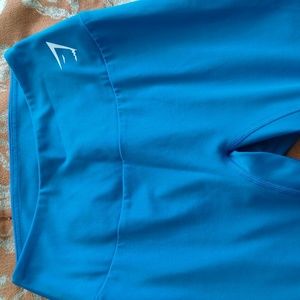 Gymshark Blue Training Crop Leggings size S